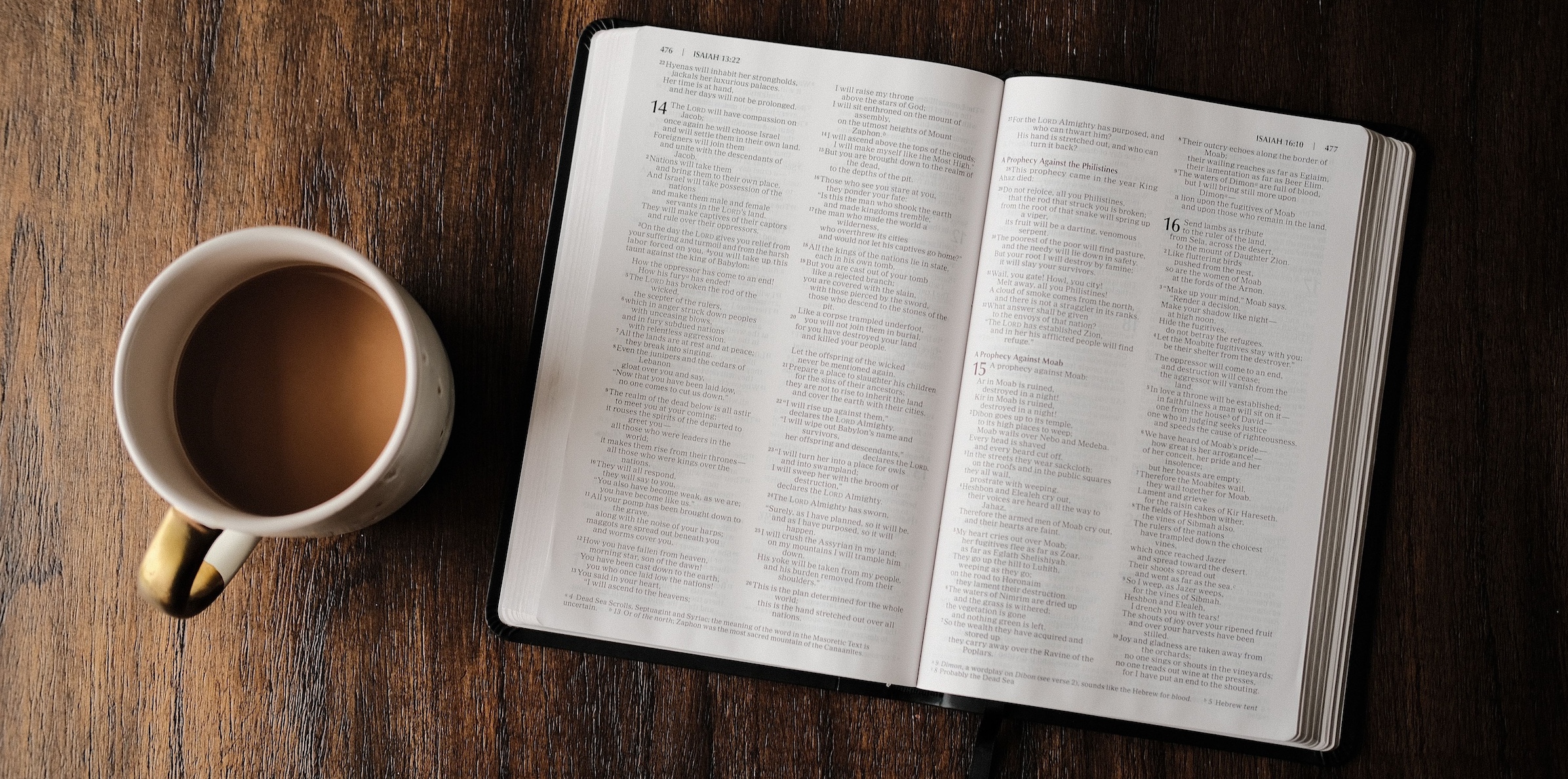 Bible and Coffee